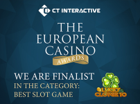 CT Interactive finaliste dans la catégorie « Meilleur jeu de machine à sous » aux European Casino Awards 2025