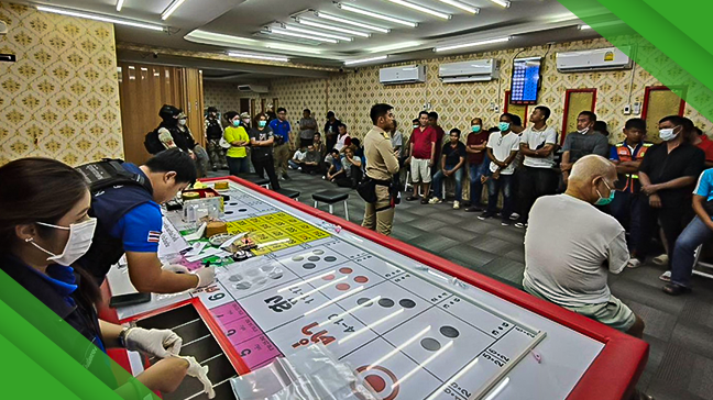 Les autorités thaïlandaises interpellent 104 personnes lors de raids coordonnés contre des sites de jeu illégal à Bangkok