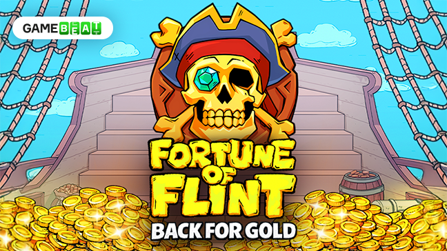 GameBeat reprend la mer avec Fortune of Flint : Back for Gold, la machine à sous d'aventure et de trésor de pirates