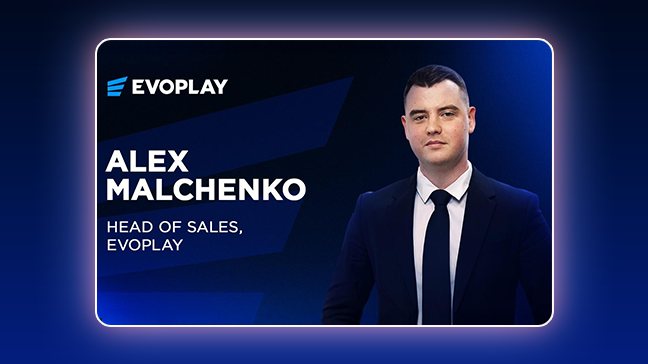 Evoplay promeut Alex Malchenko au poste de Responsable des ventes