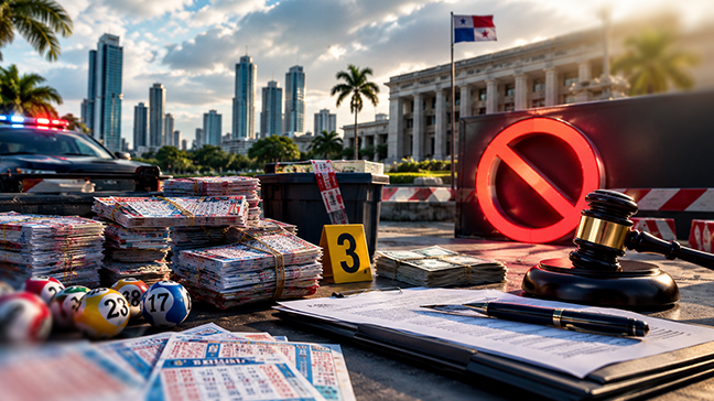 Le Panama veut inscrire la vente illégale de loterie dans le Code pénal