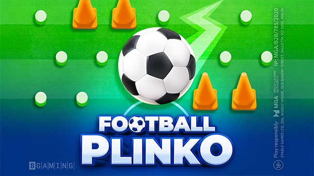 BGaming lance Football Plinko, une machine à sous décontractée avec une touche sportive