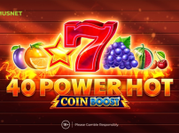 La toute dernière création d'Amusnet, 40 Power Hot Coin Boost, vous offre une expérience de jeu ultra-dynamique