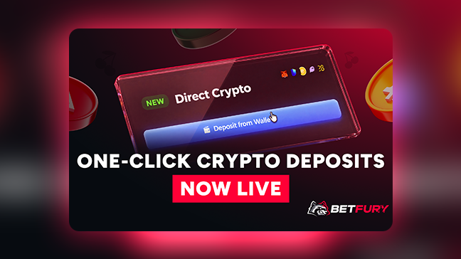 BetFury intègre Swapped Connect pour rendre les dépôts en cryptomonnaies aussi simples que les paiements par carte