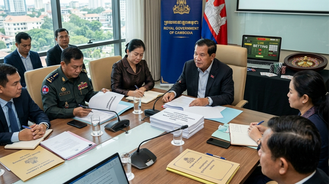 Le Cambodge examine un projet de mesure visant à renforcer la lutte contre les jeux illégaux