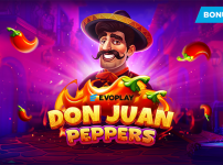 Evoplay commence une grande fête dans le nouveau titre épicé Don Juan Peppers