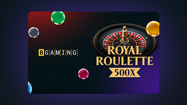 Ajoutez Royal Roulette 500X à votre catalogue et offrez à vos joueurs des sensations fortes grâce aux multiplicateurs Éclair