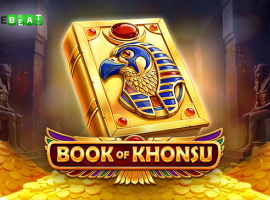 GameBeat ouvre Book of Khonsu : une machine à sous égyptienne avec Hourglass Feature