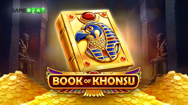 GameBeat ouvre Book of Khonsu : une machine à sous égyptienne avec Hourglass Feature