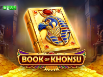GameBeat ouvre Book of Khonsu : une machine à sous égyptienne avec Hourglass Feature