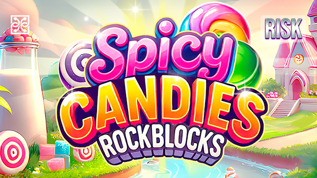 Satisfaisez votre gourmandise : Mascot Gaming lance Spicy Candies : Rockblocks