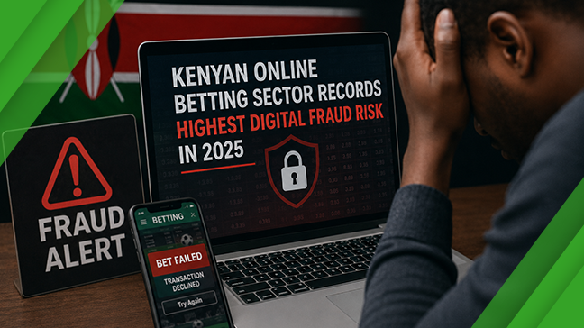 Le secteur des paris en ligne au Kenya enregistre le plus fort risque de fraude numérique en 2025